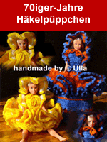 70iger Jahre Häkelpüppchen