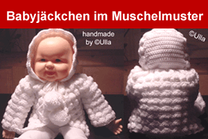 gehäkeltes Babyjäckchen