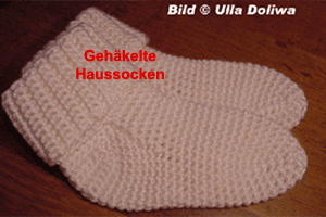 gehäkelte Socken