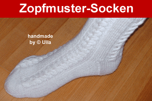 gestrickte Socken